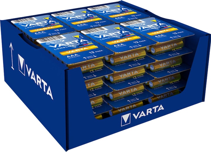 Immagine prodotto Varta Longlife (12 pz., AAA, 1200 mAh)