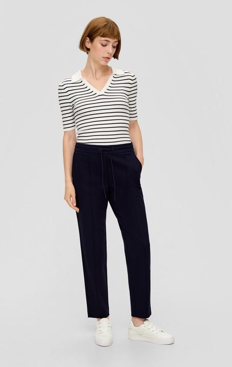 Immagine prodotto s.Oliver Hose Interlock-Jogpant in Twilloptik (36)