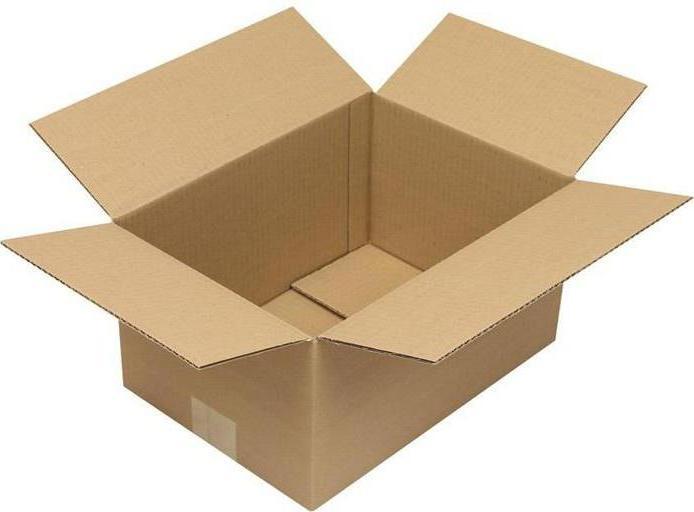 Actual product image Transpak Folding carton 1-wall height creasing dimensions 305x215x160mm A4 quality 1.20 B brown brown (25 x)