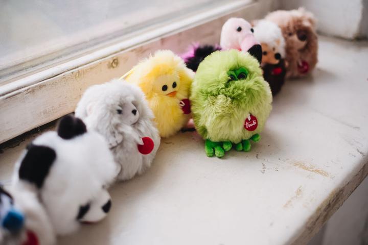 Actual product image Trudi Pendant Chick (8 cm)