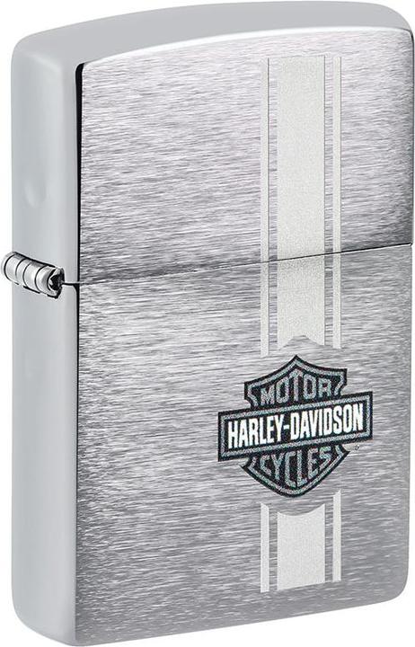 Actual product image Zippo Harley Davidson brushed
