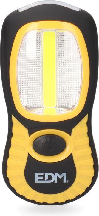 Produktbild EDM Taschenlampe LED 36382 Cob XL 3 W Doppelfunktion Haken Magnet (12 cm)