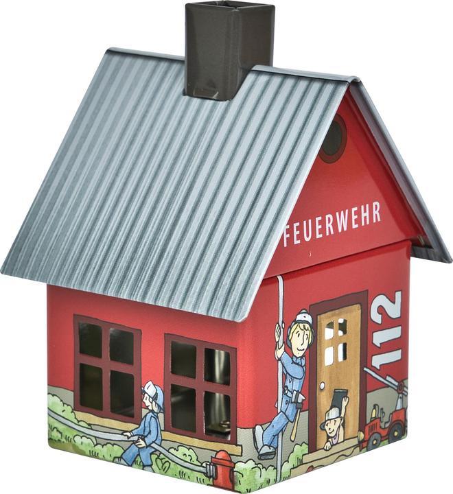Crottendorfer Räucherhaus mehrfarbig Feuerwehr