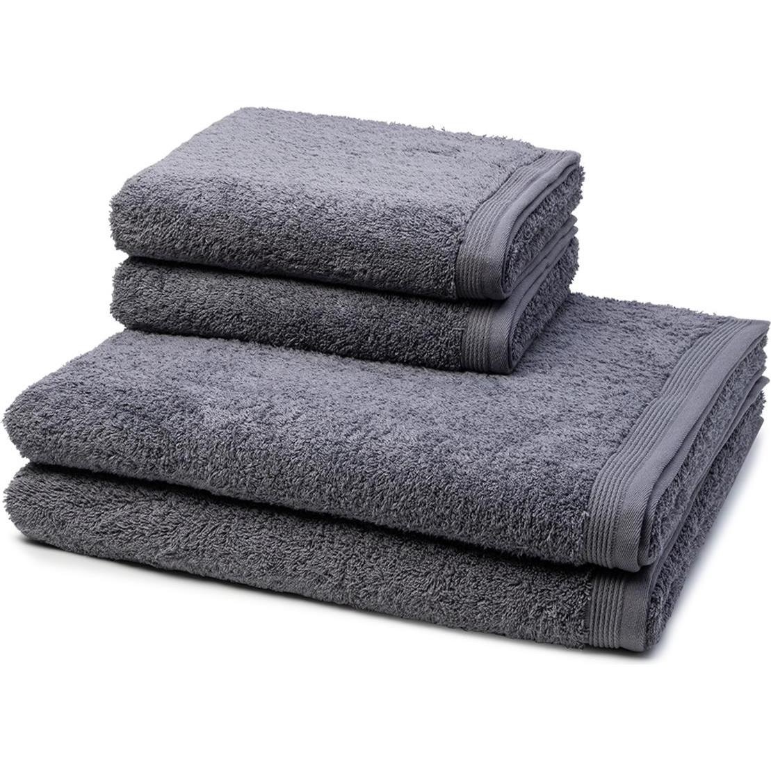 Möve, Frotteewäsche, Superwuschel 2 X Handtuch 2 X Duschtuch - im Set