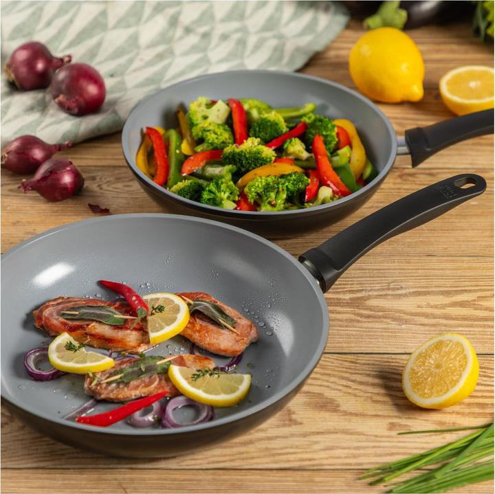Image du produit Kuhn Rikon Easy Ceramic (Set de poêles + casseroles, Aluminium, 28 x 5.30 cm)