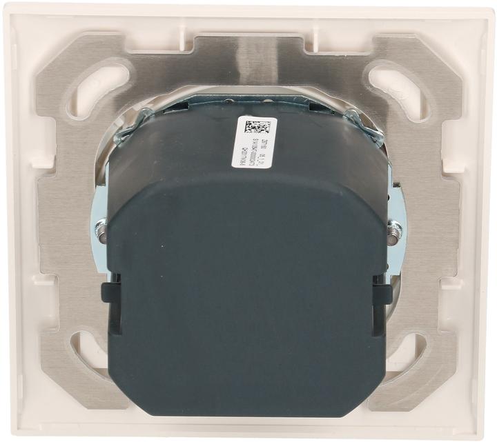 Produktbild Feller EdizioDue Drehdimmer Phasenanschnitt blau beleuchtet UP 40-600 VA