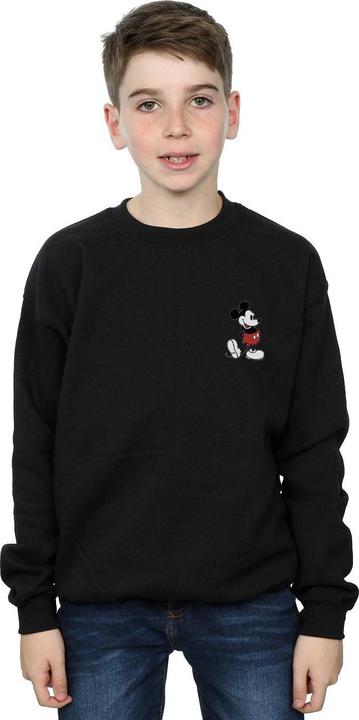 Actual product image Disney Boys Mickey Mouse Kickin Retro Chest Sweatshirt (140, 146)