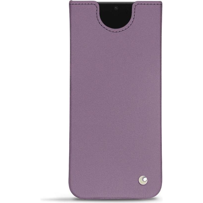 Noreve Lederschutzhülle Samsung Galaxy S21 FE (Samsung Galaxy S21 FE), Smartphone Hülle, Violett