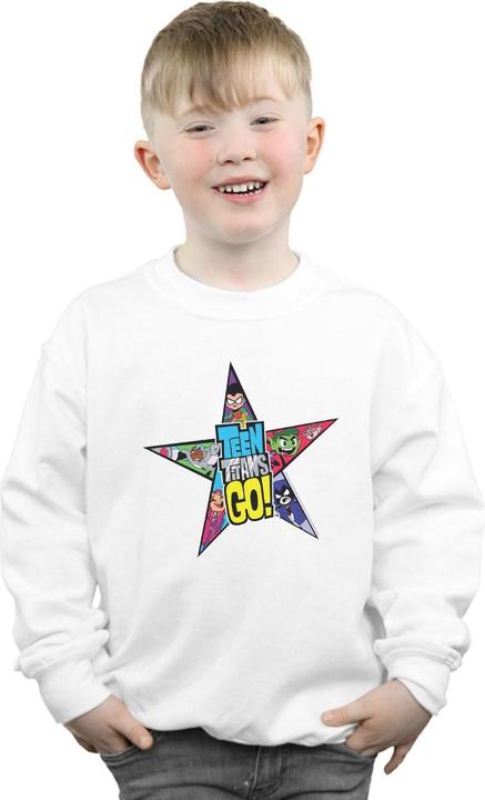 Produktbild Teen Titans Go Star Logo Sweatshirt Jungen (140, 146)