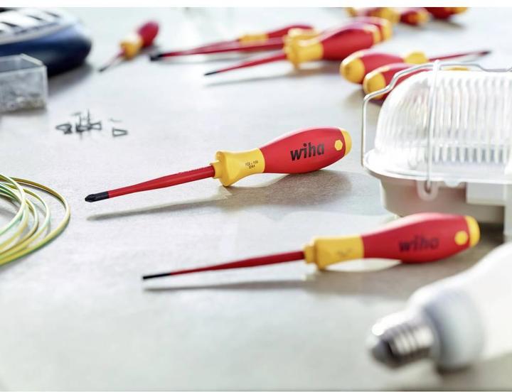 Produktbild Wiha Set SoftFinish electric slimFix (Phillipps-Kreuzschlitz (PH), Pozidriv-Kreuzschlitz (PZ), Schlitzschrauben, TX)