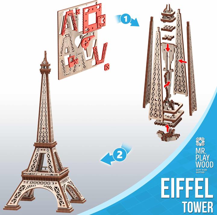 Immagine prodotto Mr Playwood : Torre Eiffel