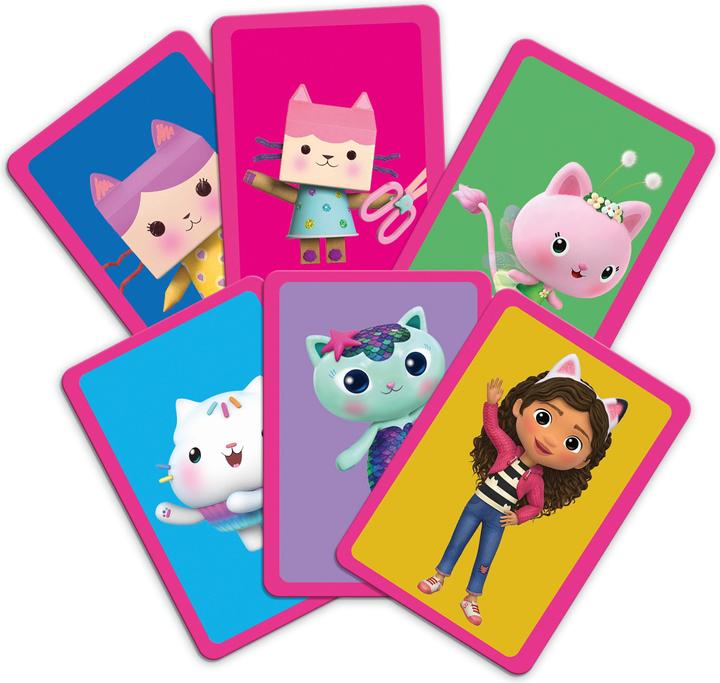 Immagine prodotto Winning Moves La casa delle bambole di Gabby: partita a briscola - Il gioco del cubo pazzo (Polacco)