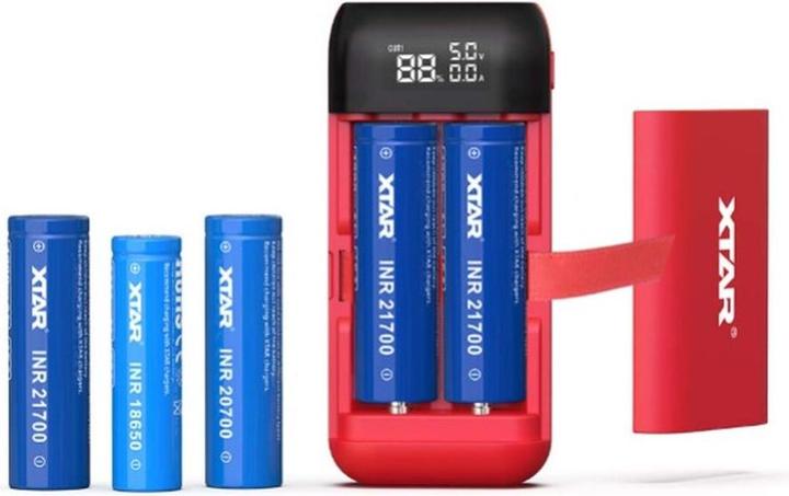 Actual product image Xtar PB2S (1 pcs., 18650, 20700, 21700, Chargers without battery)