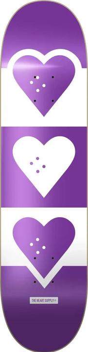 Actual product image Heart Supply Skateboard Deck Only Squadron 7.75 2023 (7.76")