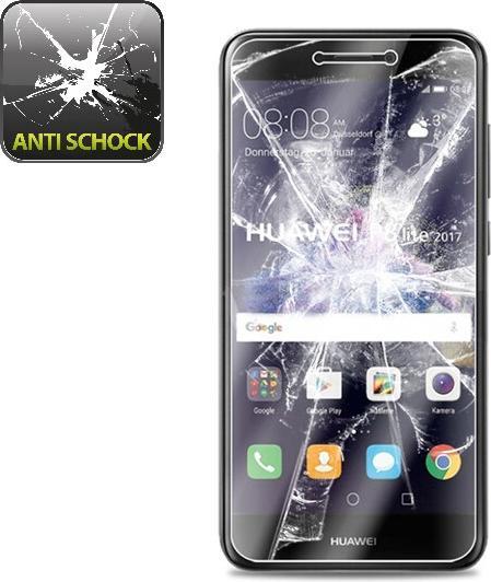 Actual product image Protectorking 3x Panzerfolie Anti-Shock HD Klar (3 Piece, Huawei P8 Lite (2017))