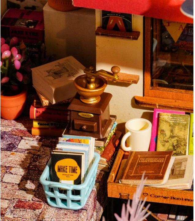 Produktbild Rolife Corner Bookstore - Miniaturhaus