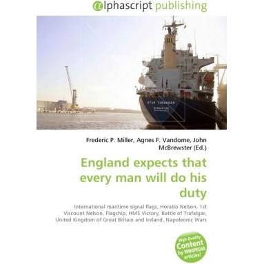 England expects that every man will do his duty, Fachbücher