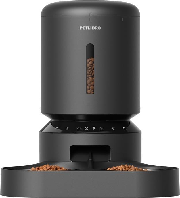 Productafbeelding Petlibro Granary food dispenser with double bowl, Wifi, 5L(black) (500 cl)