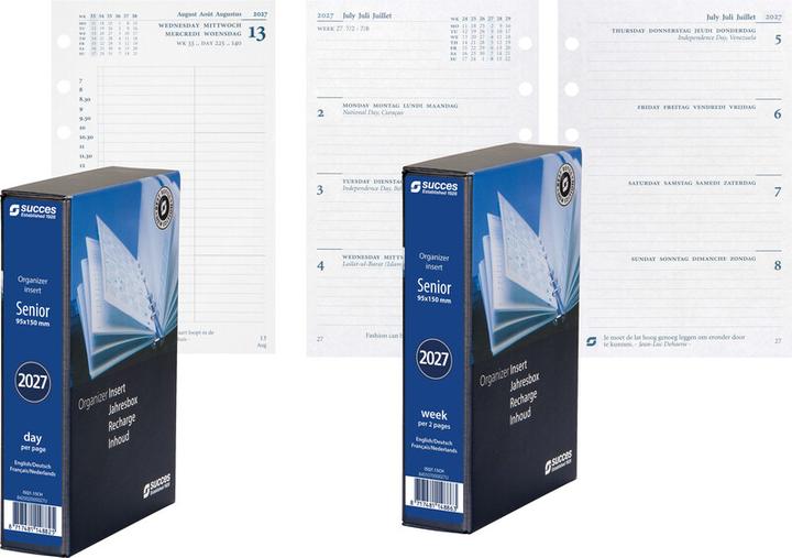 Actual product image Succes Senior Inhalt (A6, 1 week / 2 pages)