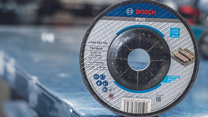 Produktbild Bosch Professional Zubehör PRO Metal Schruppscheibe, 125 x 6 x 22.23 mm (P30)