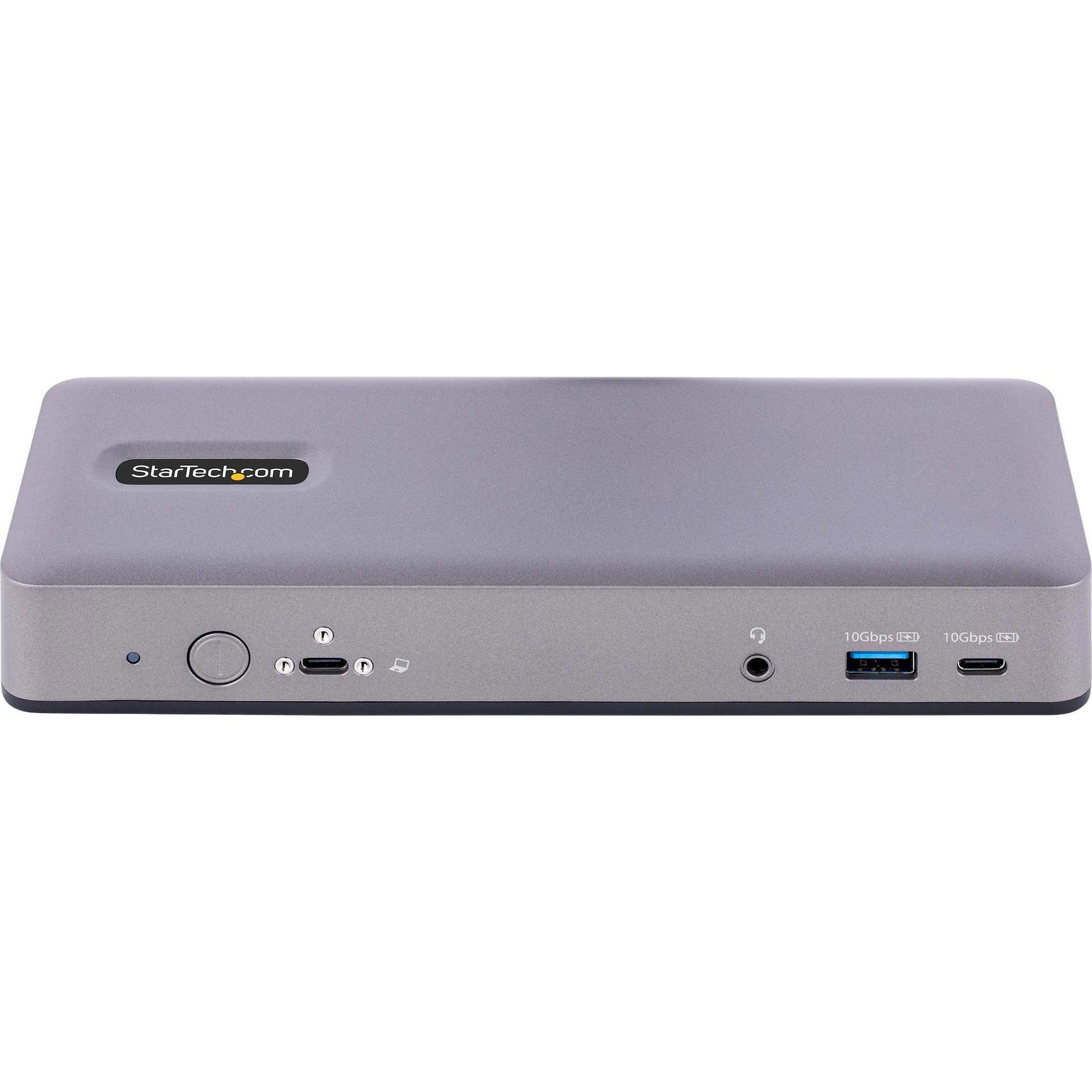 Thumbnail - StarTech com Station d'Accueil USB-C - Hub USB-C Multi-Moniteur HDMI/DP/DP Alt Mode - 3x 4K30 / 2x 4 (USB-C, 7 Ports), D...