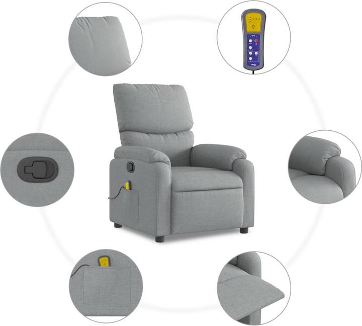 Actual product image VidaXL Massage-Relaxsessel