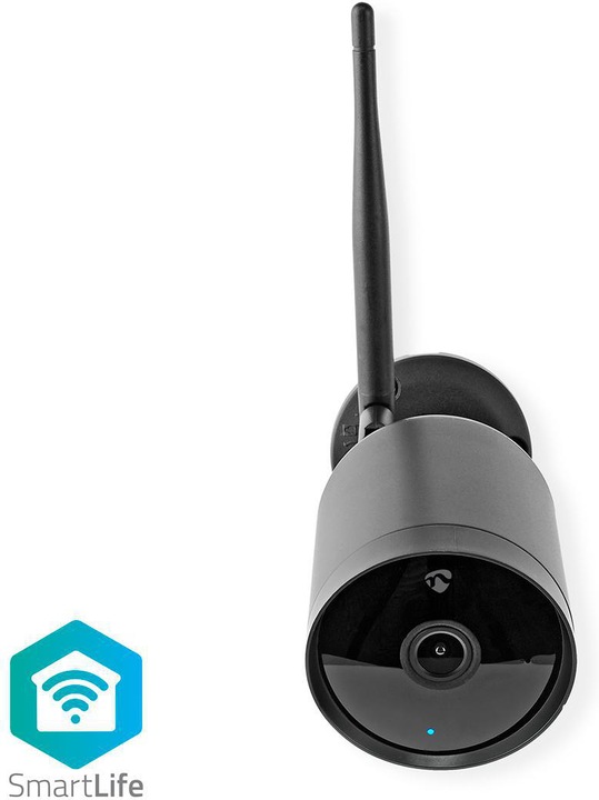 Actual product image Nedis WLAN Smart IP Camera WIFICO40CBK (1920 x 1080 Pixels)