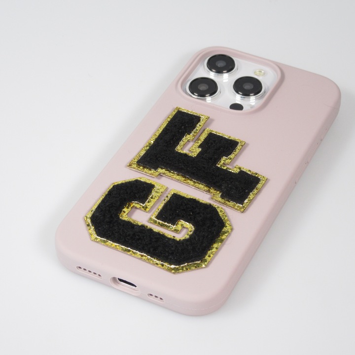 Produktbild PhoneLook Sticker Aufkleber für Handy/Tablet/Computer 3D gestickt Buchstabe H