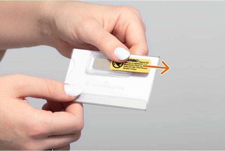 Produktbild Durable Hartfolien-Namensschild mit Magnet verdrehsicher