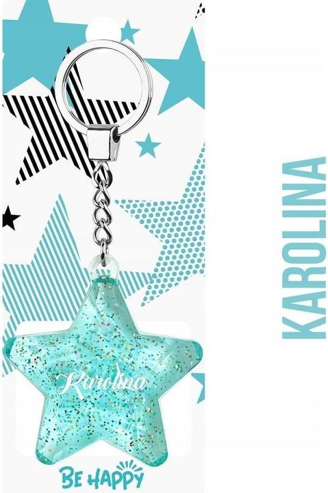 Actual product image Happy Color Schlüsselanhänger Stern Karolina