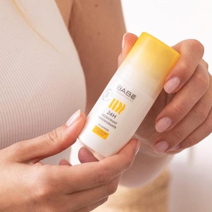Actual product image Babé Laboratorios Laboratorios Babé 24h Deodorant 0% Alcohol Microbiome Friendly White 50ml (Stick, 50 ml)