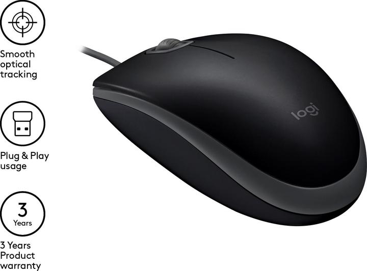 Image du produit Logitech B110 (Filaire)