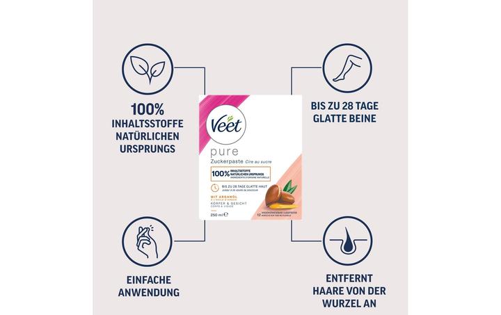 Produktbild Veet Zuckerpaste (250 ml, 1 x, 440 g)