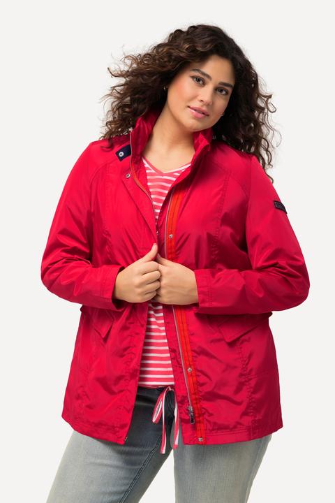 Image du produit Ulla Popken Veste technique HYPRAR, col montant, capuche, fermeture éclair à double sens (50, 52)