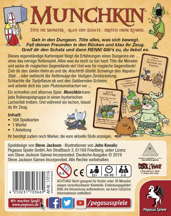 Produktbild Pegasus Munchkin (Deutsch)