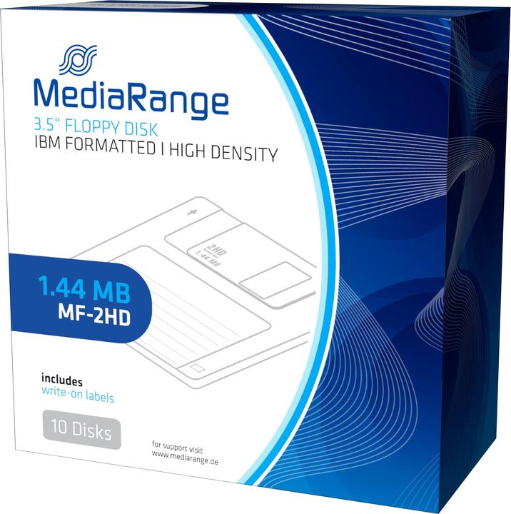 Image du produit MediaRange Disquettes MR200 3.5" (10 x)