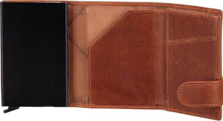 Actual product image The Chesterfield Brand Leicester -korttikotelo, konjakki