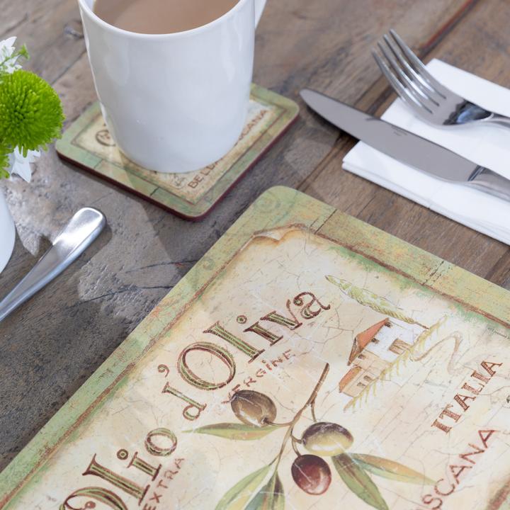 Actual product image Creative Tops Placemats and Coasters (4 x, 40 x 20 cm)