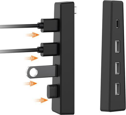 Image du produit Dobe Hub USB 3x USB-A / 1x USB-C (USB 3.2 Gen 1)