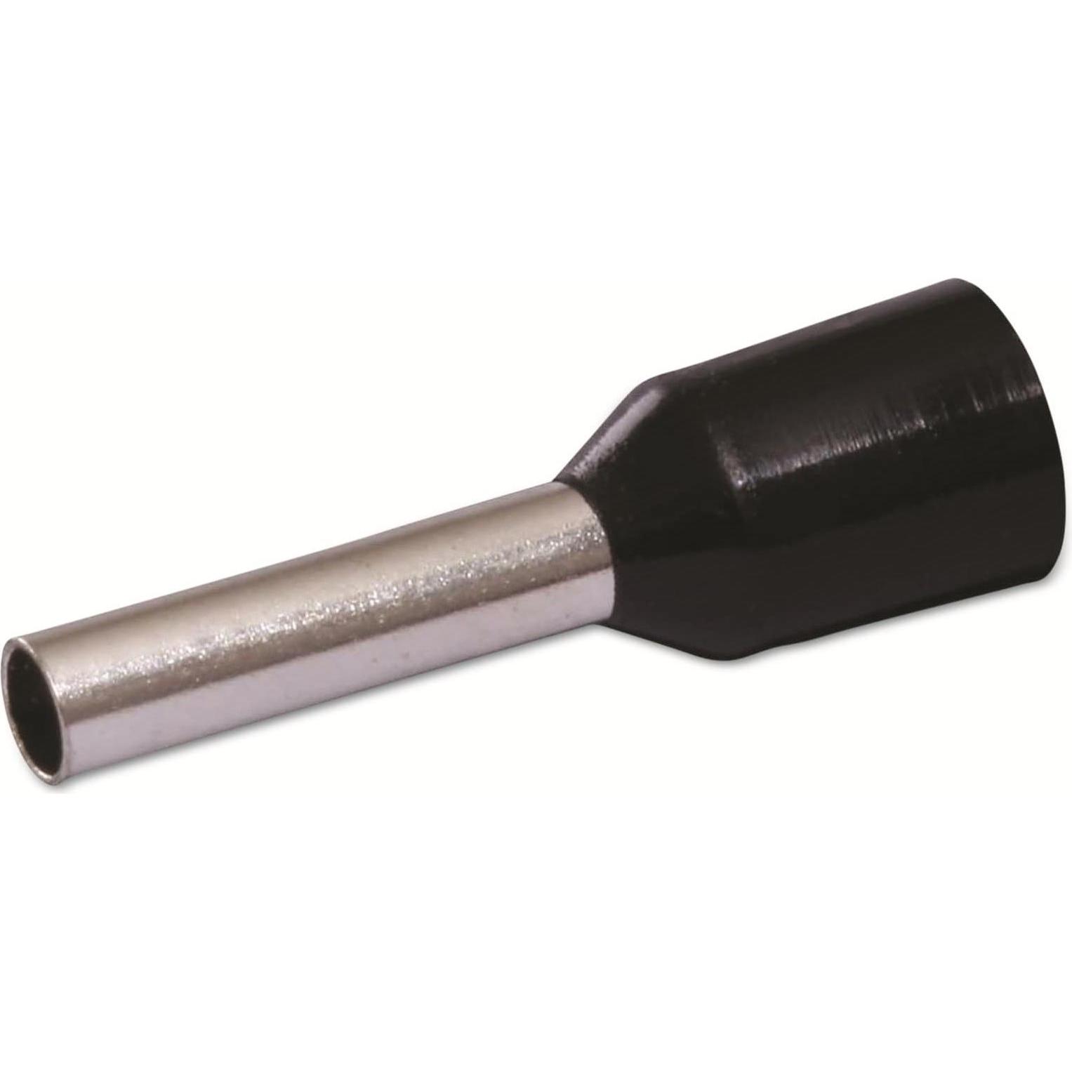 Quadrios, Collegamento per cavi, 22C428 Ghiera per filo 1,5 mm² parzialmente isolata Nero 1 set