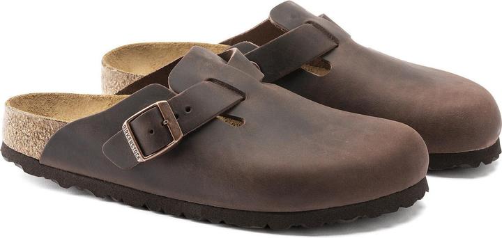Immagine prodotto Birkenstock Boston in pelle nubuck oliata stretta (38)