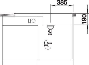 Image du produit Blanco Zia XL 6 S (Éviers à poser, 100 cm, 50 cm)
