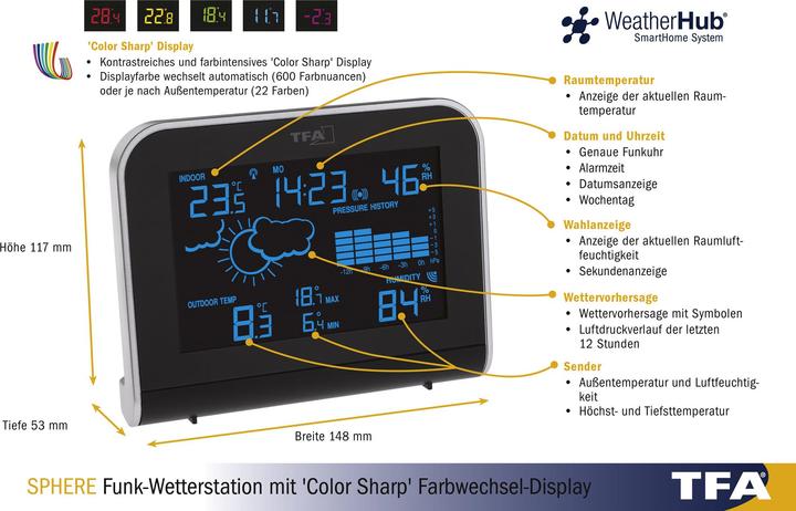 Produktbild TFA Funk-Wetterstation