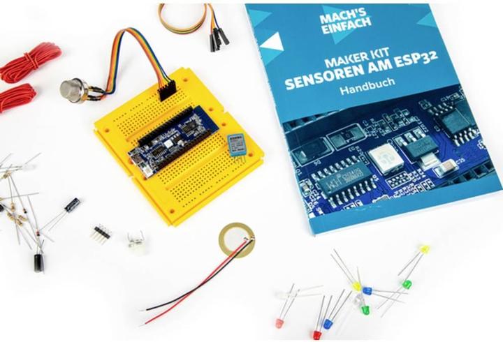 Produktbild Franzis Verlag 67179 Sensorik Maker Kit ab 14 Jahre