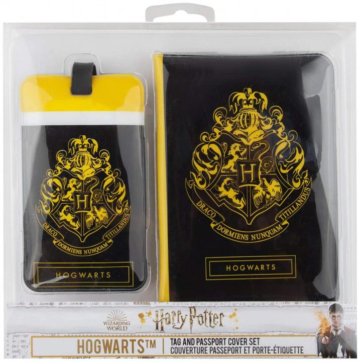 Actual product image Cinereplicas Set of Passport cover and Tag - Hogwarts - Harry Potter CR2510 (Passport cover)