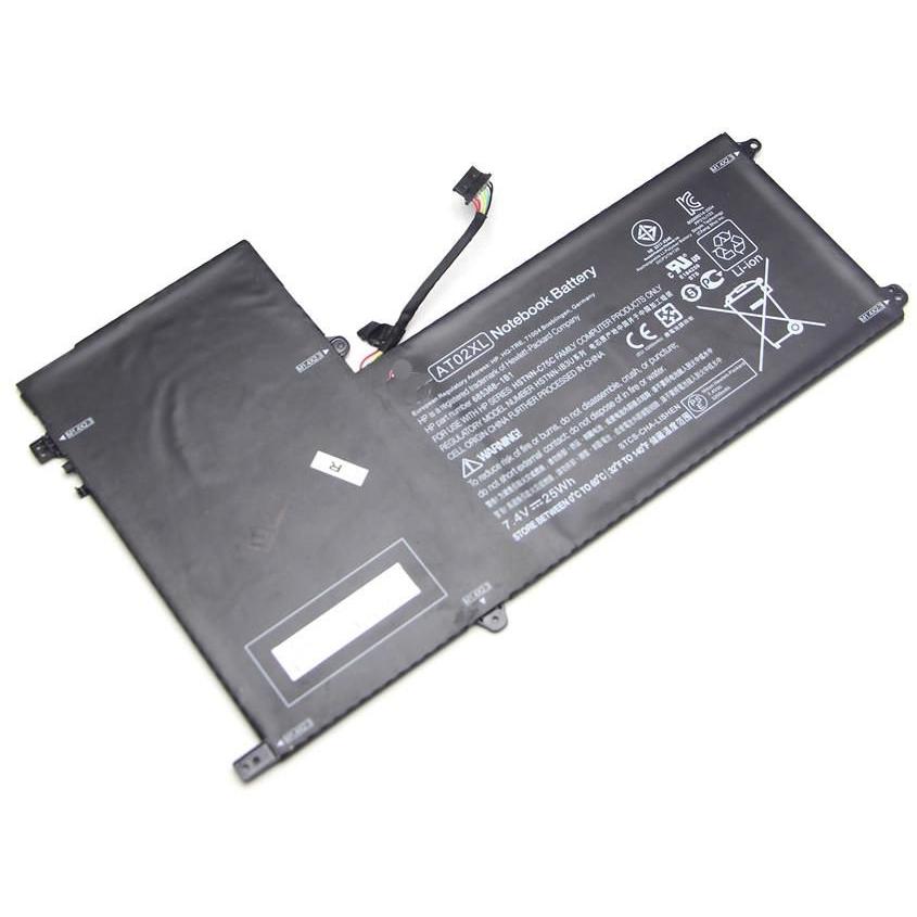 CoreParts Laptop-Batterie Lithium-Ionen 2 Zellen 25 Wh (2 Zellen, 3300 mAh), Notebook Akku, Schwarz