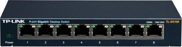 Actual product image TP-Link Tl-Sg108 (8 ports)