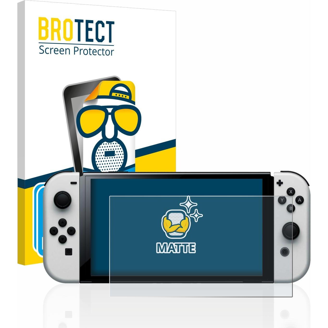 BROTECT Entspiegelungs-Schutzfolie Displayschutz Matt (DSi XL), Weiteres Gaming Zubehör, Grau