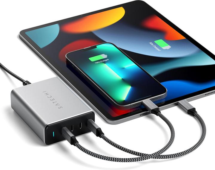 Immagine prodotto Satechi 4-Port GaN Charger (165 W)