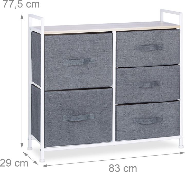 Actual product image Relaxdays Shelving System in Various Versions